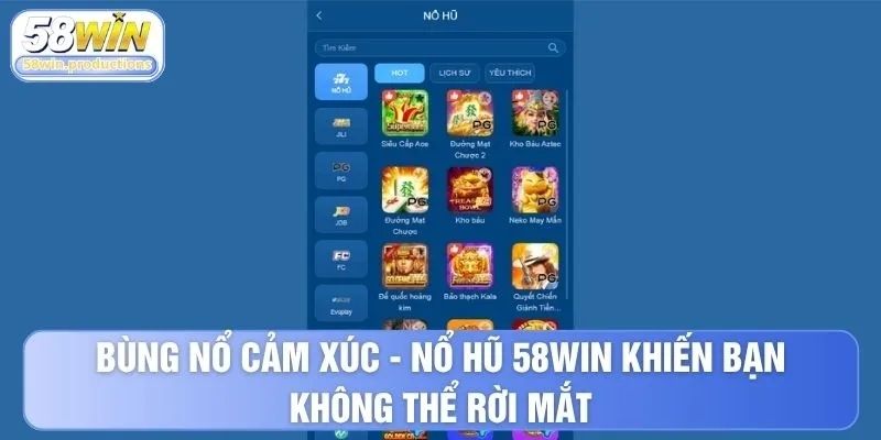 Nổ hũ 58WIN