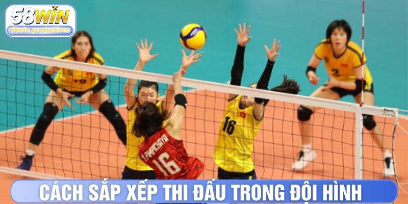 Đội hình bóng chuyền cách thi đấu