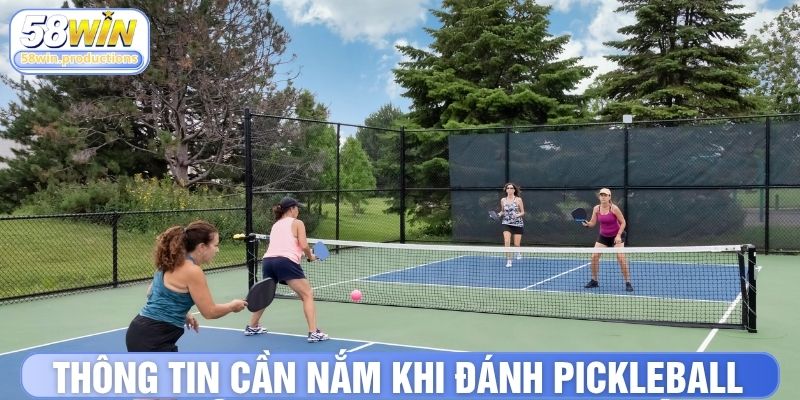 Pickleball là môn gì quy định cần nắm