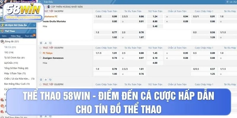 Thể thao 58WIN