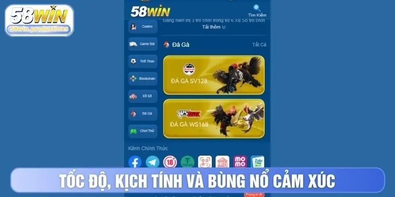 Tốc độ, kịch tính và bùng nổ cảm xúc