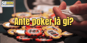 Ante poker là gì? Toàn tập thông tin và chiến lược thông minh