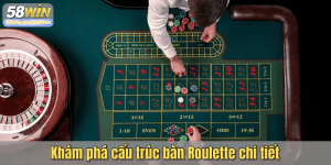 Khám phá cấu trúc bàn Roulette chi tiết cho người mới bắt đầu