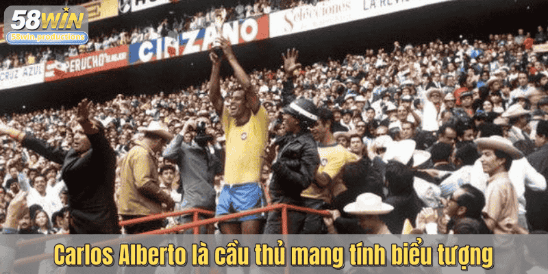 Carlos Alberto là cầu thủ mang tính biểu tượng