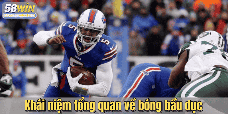 Khái niệm tổng quan về bóng bầu dục