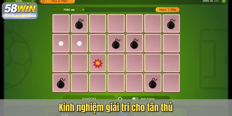 Kinh nghiệm giải trí cho tân thủ