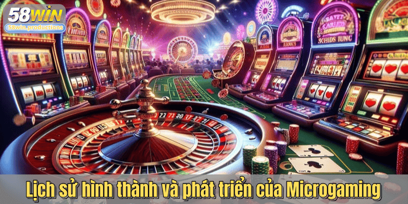 Lịch sử hình thành và phát triển của Microgaming
