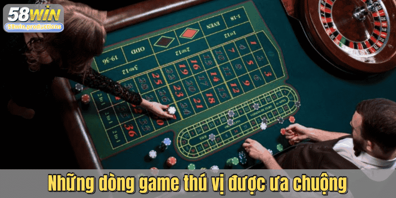 Những dòng game thú vị được ưa chuộng
