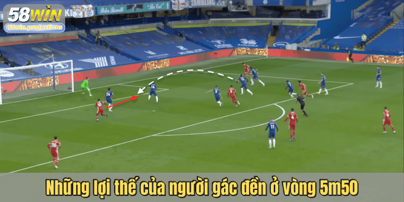Những lợi thế của người gác đền ở vòng 5m50