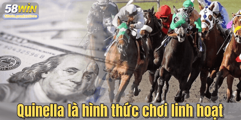 Quinella là hình thức chơi linh hoạt
