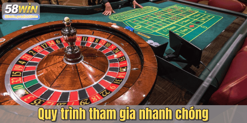 Quy trình tham gia nhanh chóng