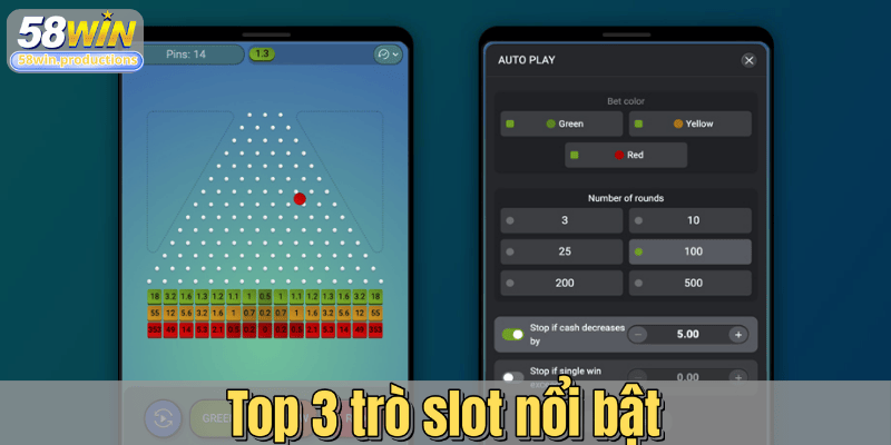 Top 3 trò slot nổi bật