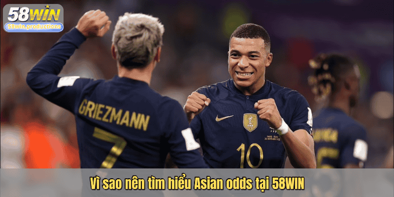Vì sao nên tìm hiểu Asian odds tại 58WIN