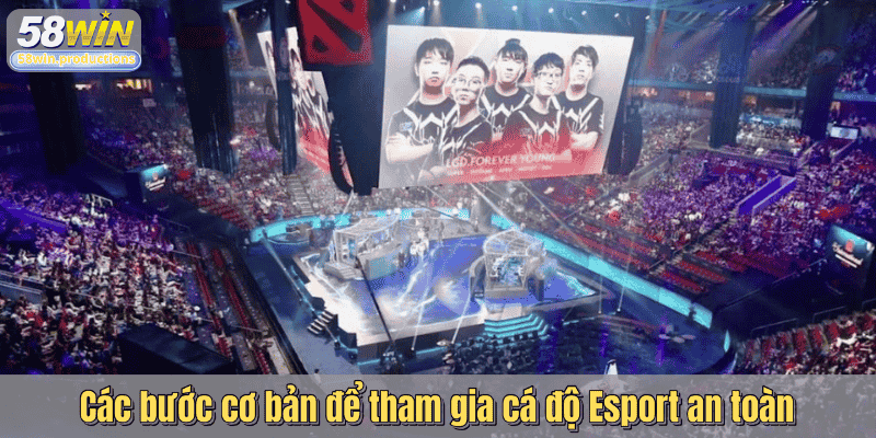 Các bước cơ bản để tham gia cá độ Esport an toàn