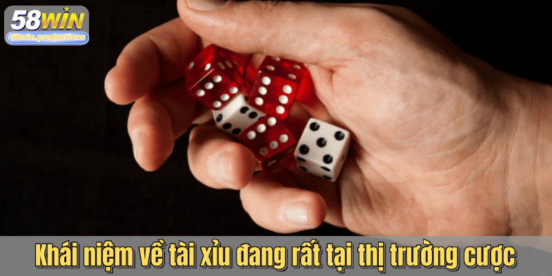 Khái niệm về tài xỉu đang rất tại thị trường cược